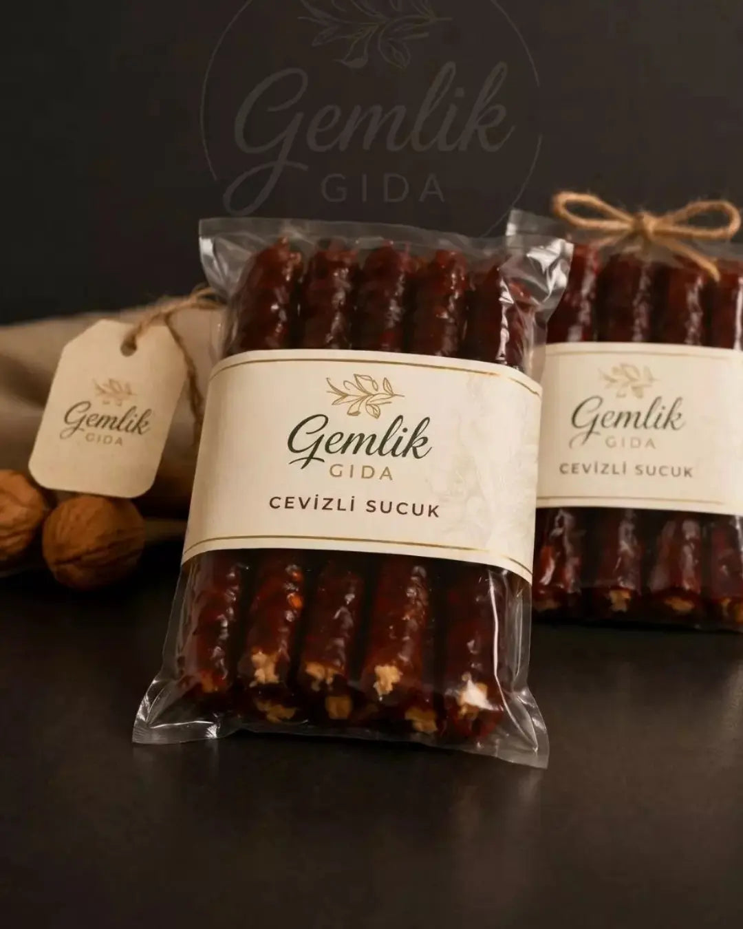 Bol Cevizli Lokum Kıvamında Cevizli Sucuk