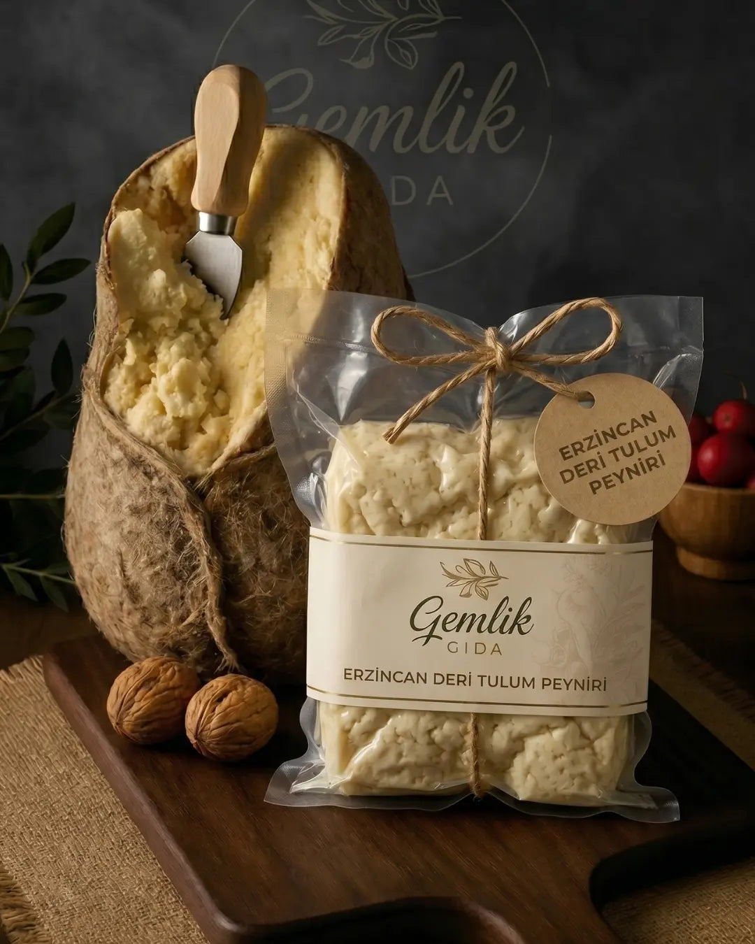 Şirden Mayalı Deride Bekletilmiş Tam Yağlı Erzincan Tulumu