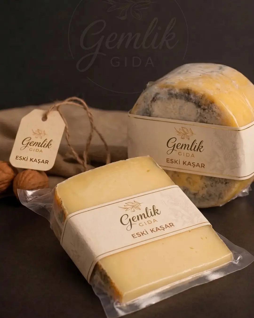 Şirden Mayalı 12 Ay Bekletilmiş Eski Mandıra Kaşarı