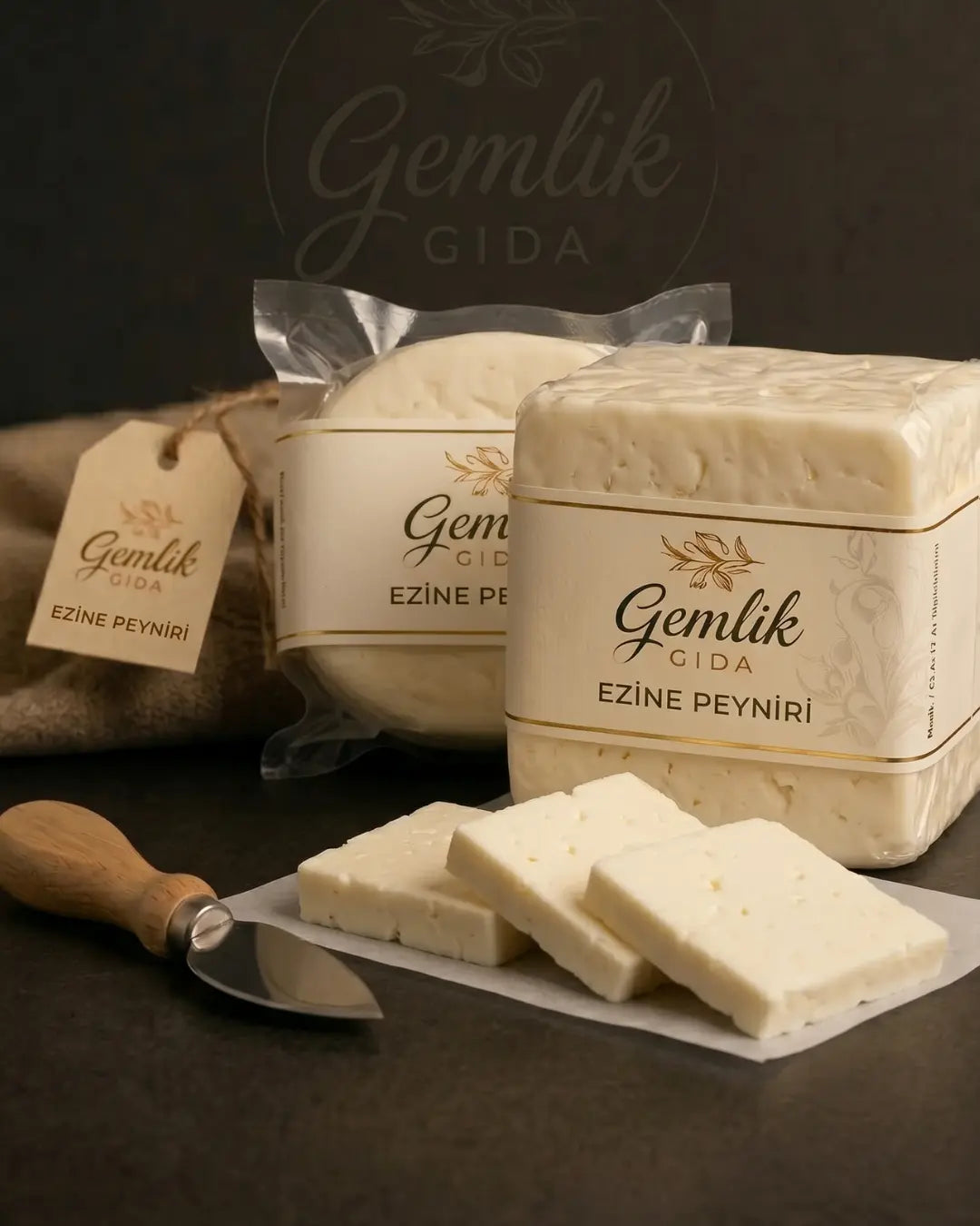 Şirden Mayalı Tam Yağlı Hakiki Ezine Peyniri